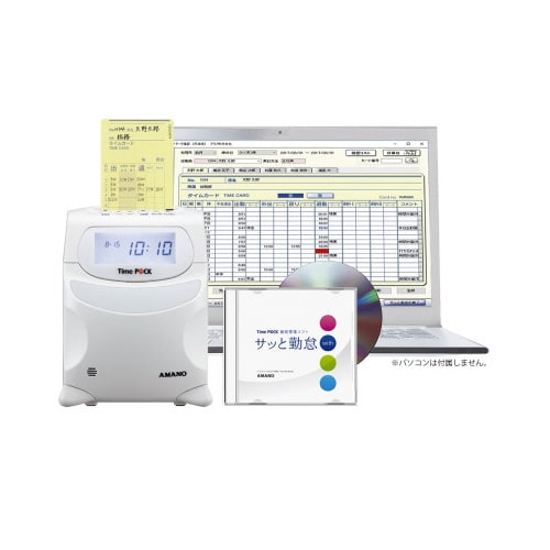 PC接続タイムレコーダーTimeP@CK3 100