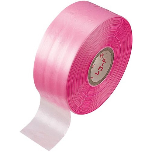 荷造りひも レコード巻 ピンク 500m 1巻