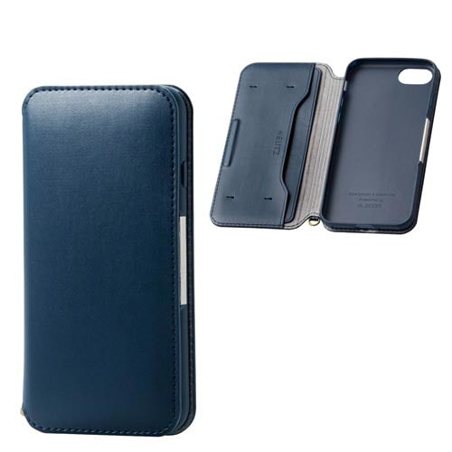 iPhone用ソフトレザーケース磁石付