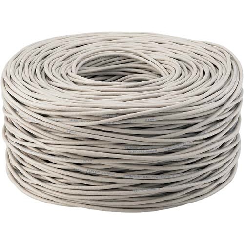 LANケーブル箱 カテ6 灰 300m