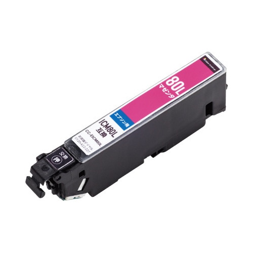 互換インク ICM80L対応 マゼンタ