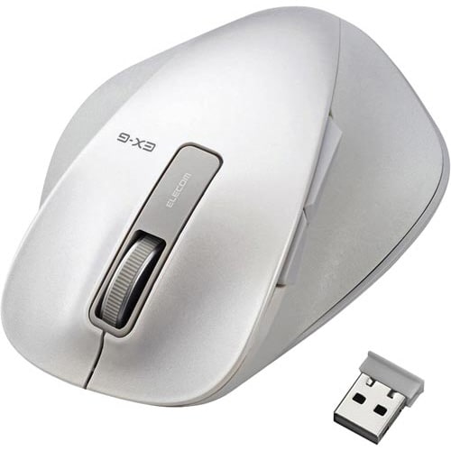 無線マウス M−XGL10DBWH L ホワイト