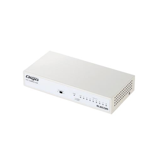 ギガスイッチングハブ 金属 磁石付き 電源内蔵