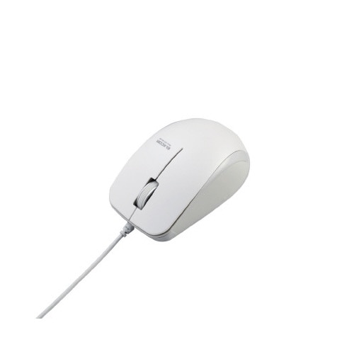 有線マウス 3ボタン 白 M−BL27UB
