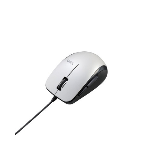 有線マウス 5ボタン 白 M−BL28UB