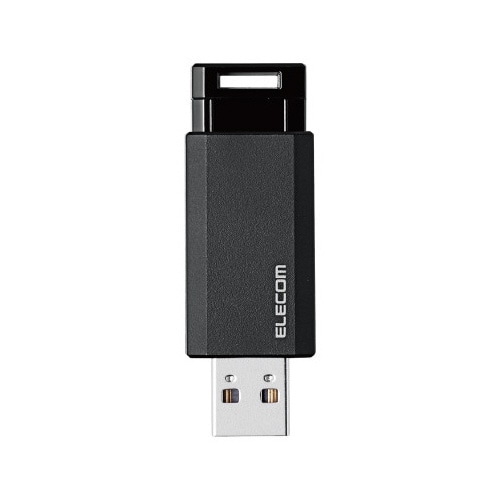 USB3.1メモリー ノック式 32GB ブラック