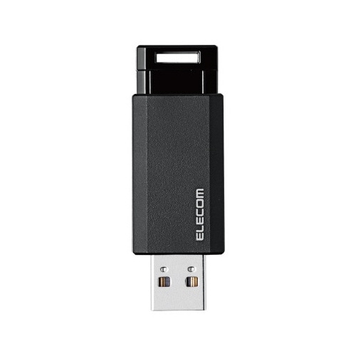 USB3.1メモリー ノック式 64GB ブラック