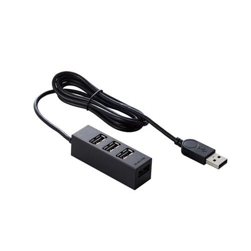 USBハブ2.0 セルフパワー 4ポート