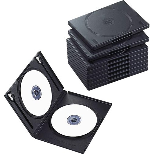DVDトールケース 2枚収納 10個入