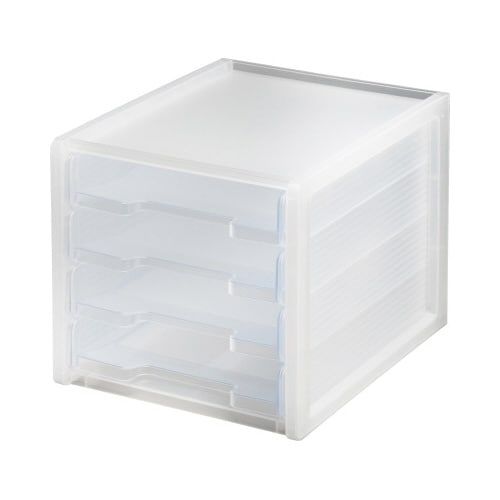 ナチュラ SOFFICE A4レタートレー4段