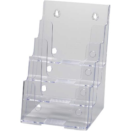 カタログスタンド A5 4段 クリア