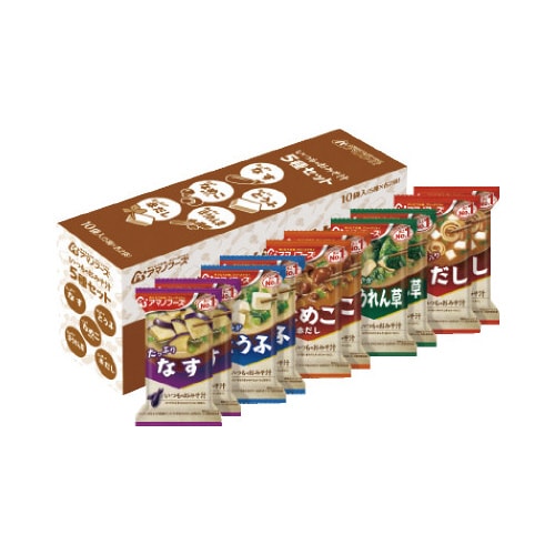 いつものおみそ汁 5種セット 10食入