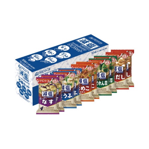 減塩いつものおみそ汁5種セット 10食入