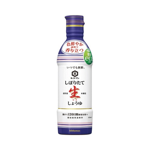 いつでも新鮮しぼりたて生しょうゆ 450ml