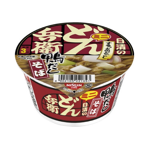 日清のどん兵衛 鴨だしそばミニ 12個