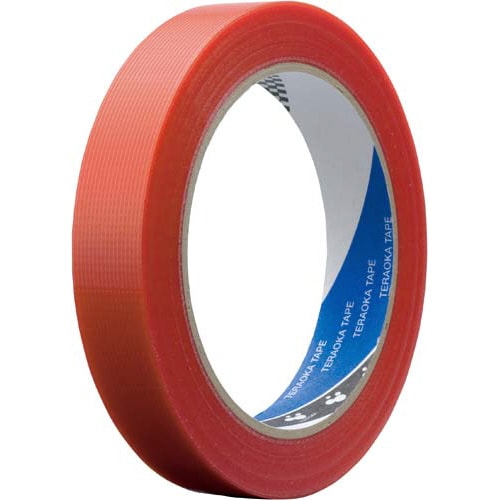 養生P‐カットテープ 18mm 赤 1巻