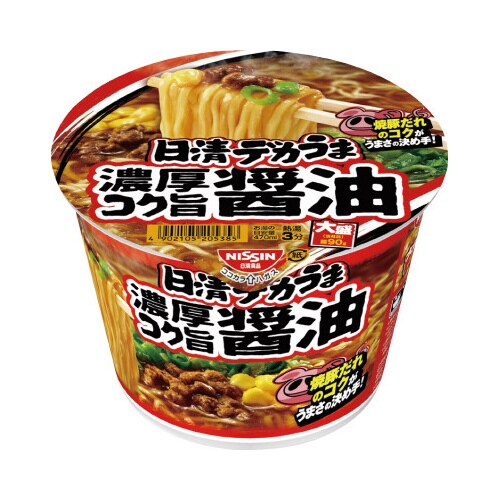 日清デカうま 濃厚コク旨醤油 116g