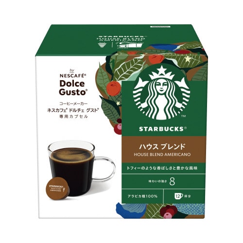 ドルチェグストスターバックスハウスブレンド12杯