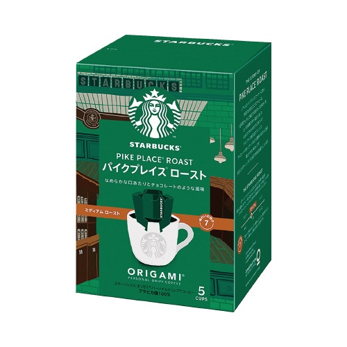 スターバックスオリガミパイクプレイス 5袋