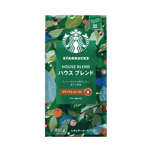 スターバックスコーヒー豆ハウスブレンド250g