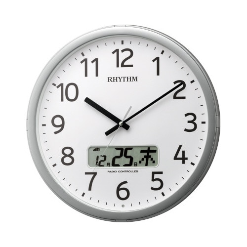リズム プログラムカレンダー01SR 電波時計
