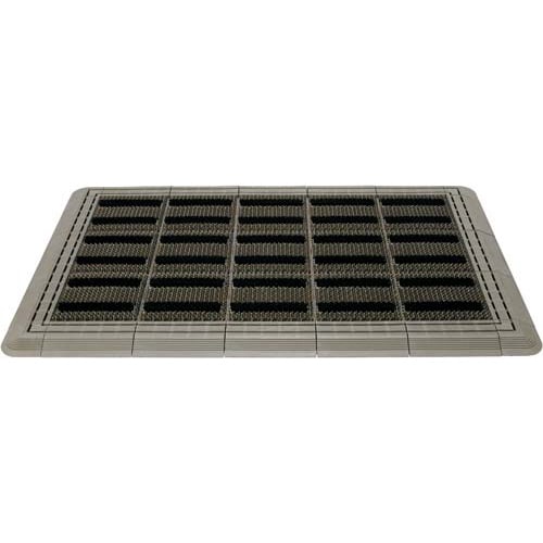 エバックブラシハードマット 600×900 グレー