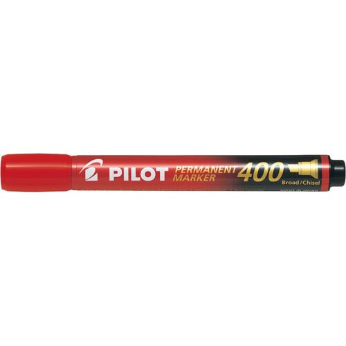 油性マーカー パーマネントマーカー中字平芯 赤