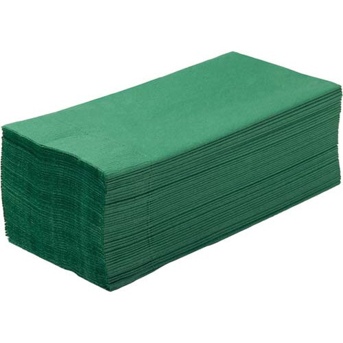 カラーナプキン8折2PLYイタリアングリーン50枚