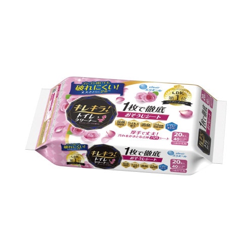 エリエールキレキラ!ハッピーローズ詰替用 20枚