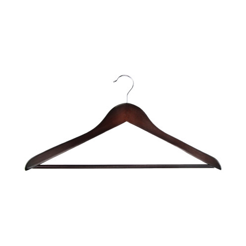 H−1645木製ハンガー アンティークブラウン5P