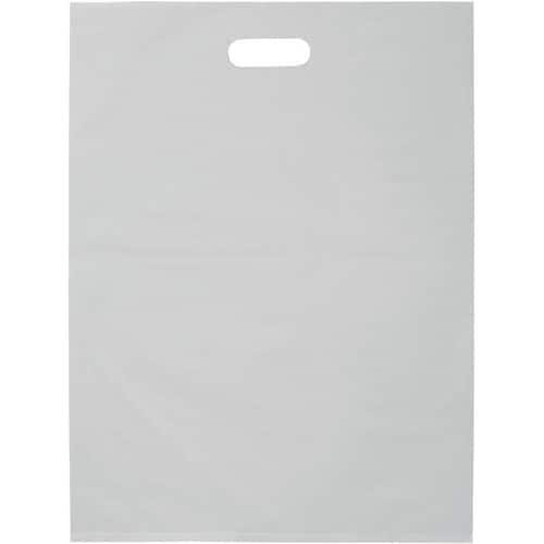 高密度ポリエチレン手提袋 M 白 25枚×16