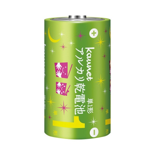 アルカリ乾電池エコノミータイプ単1形 10本×5