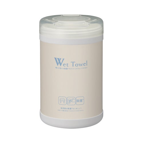 残りが見えるウェット アルコール本体110枚×24