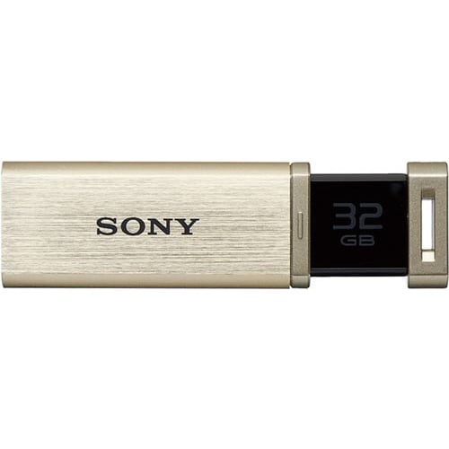 USBメモリ ポケットビットQX 32GBゴールド