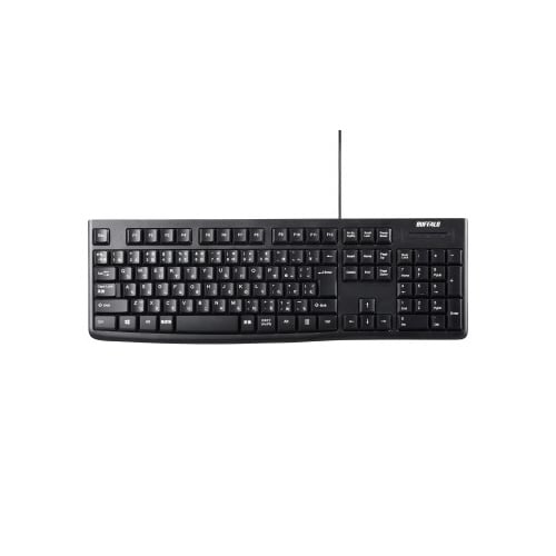 有線スタンダードキーボード メンブレン 黒