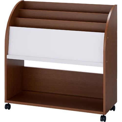 PLマガジンラック キャスター付 W850 DB