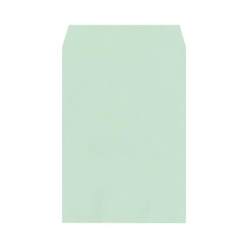 ソフトカラー封筒 角6 グリーン 100枚