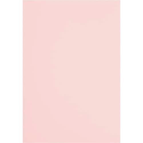 色画用紙 四つ切 薄桃 5枚