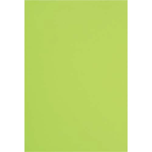 色画用紙 四つ切 黄緑 100枚