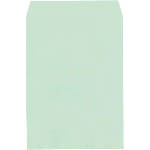 ソフトカラー封筒 角2 グリーン 100枚入 10