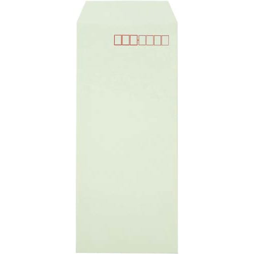 ソフトカラー封筒 長4 グリーン 1000枚入 5
