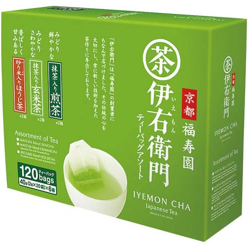 伊右衛門 アソートティーバッグ 120バッグ