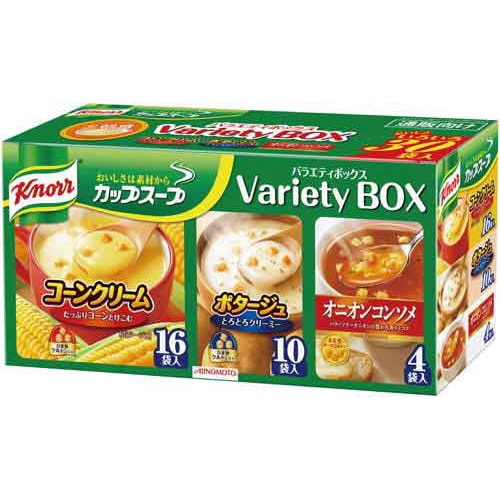 クノールカップスープ バラエティボックス 30食入