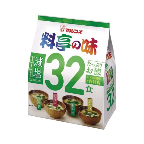 料亭の味 たっぷりお徳減塩 32食