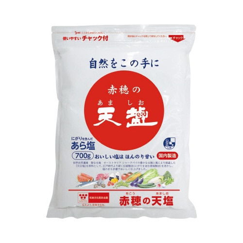 赤穂の天塩 700g チャック付