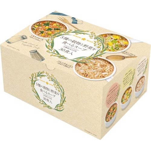 5種の穀物と野菜を食べるスープ30食