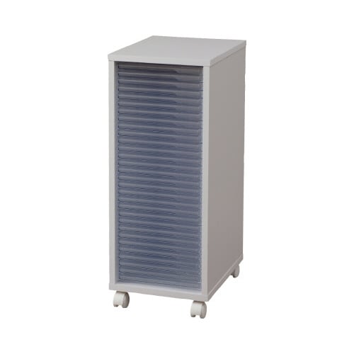 木製フロアケース 超浅30段