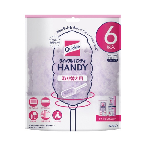 クイックルハンディ 取替シート 6枚入
