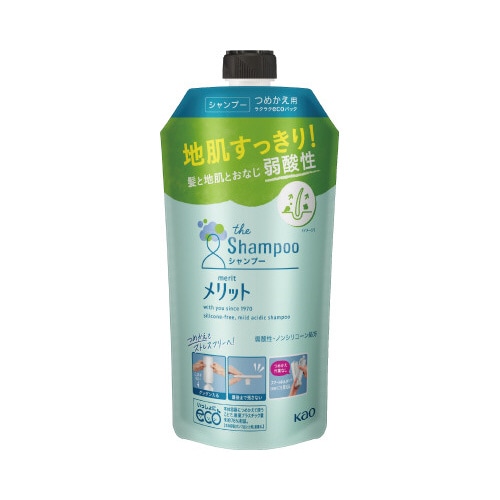 シャンプー メリット 詰替用340ml