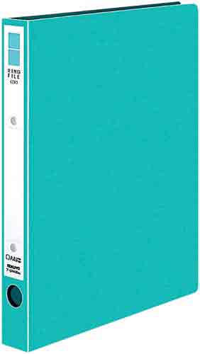 リングファイル<ER>青緑A4縦背幅39mm10冊
